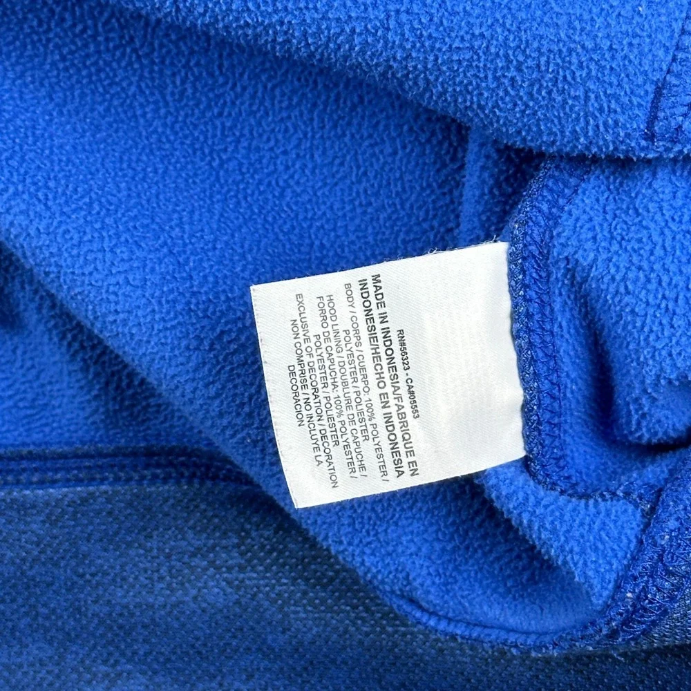 Nike Therma Fit Hoodie Mens Large Blue Nailhead Pullover Sweatshirt